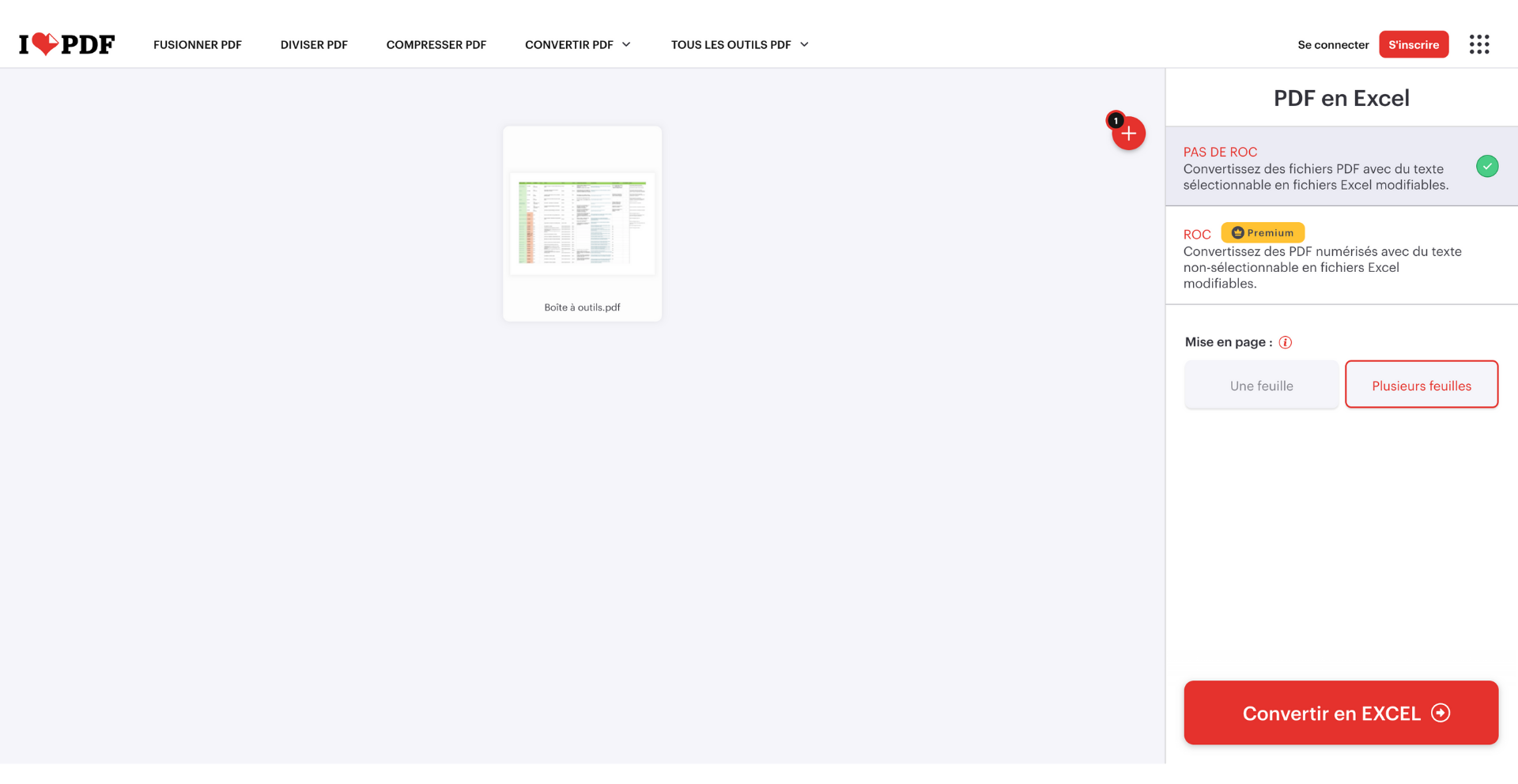 Tutoriel simple - Convertir un PDF en Excel en 2 minutes