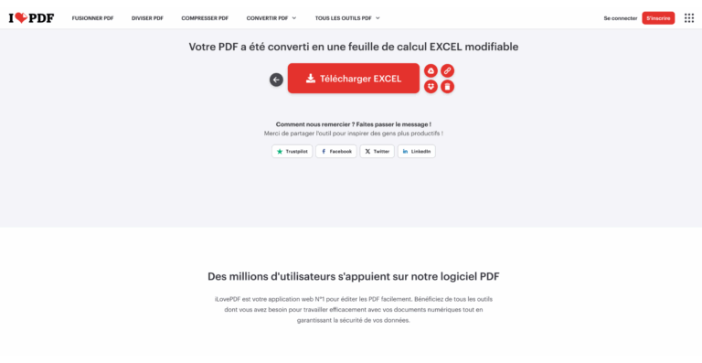 Téléchargez votre fichier Excel