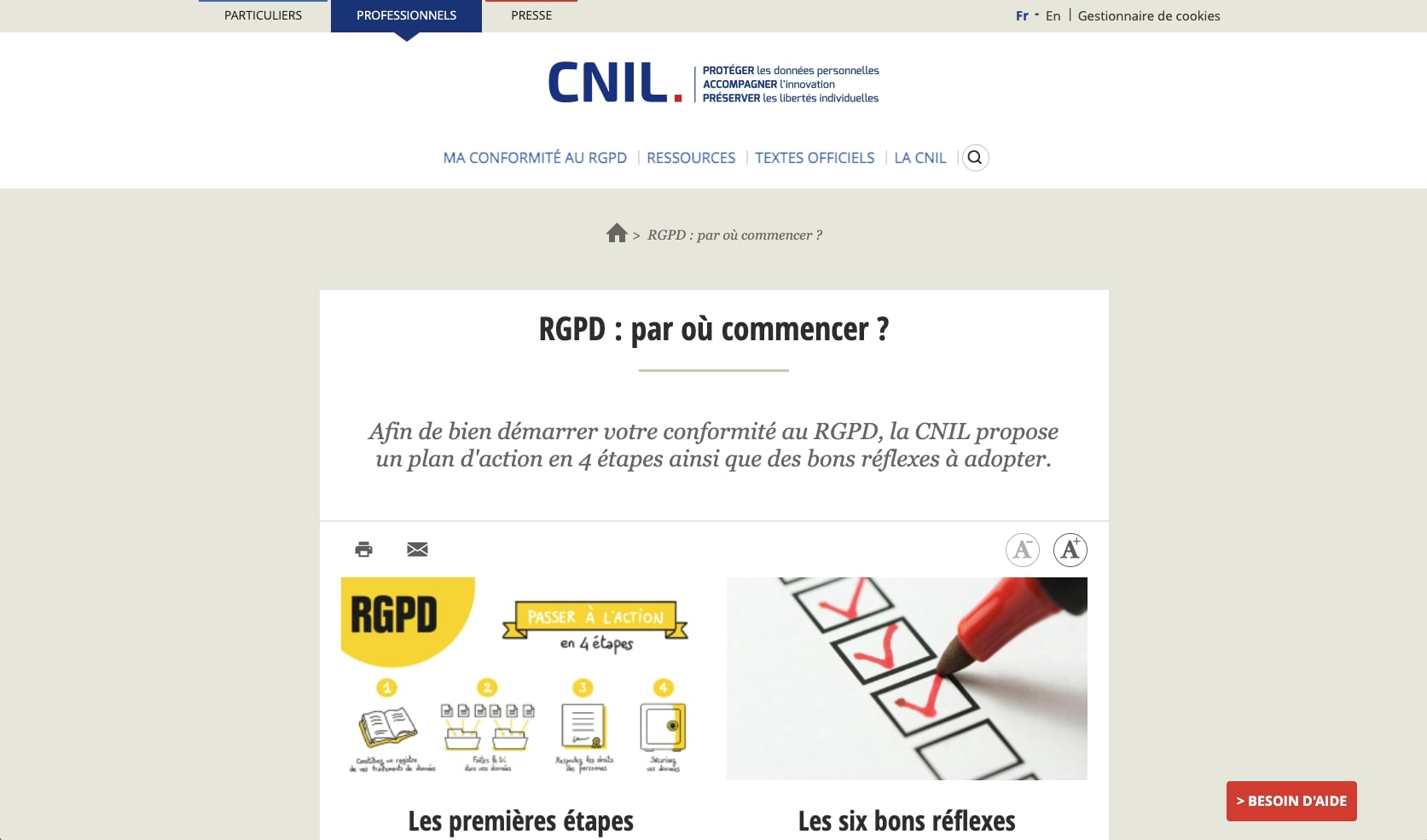 prospection rgpd cnil