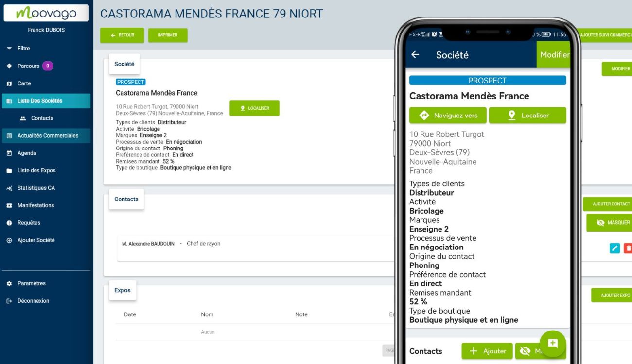developpement du portefeuille client