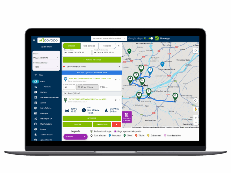 Planifier sa tournée pour des relevés de linéaire efficaces