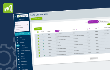 La modification en masse de sociétés Moovago, application commerciaux, CRM, ERP, PGI, GRC tuto modification en masse de sociétés dans Moovago